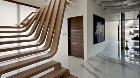 flowing stairs